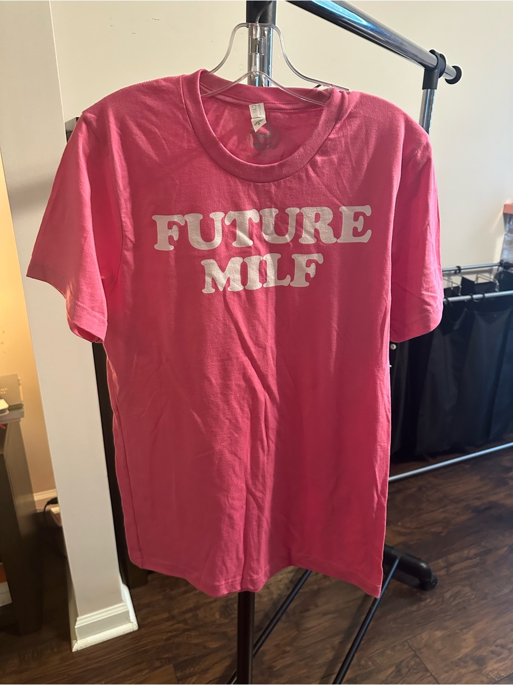 Pink "Future MILF" Graphic T‑Shirt - Casual Women’s Tee